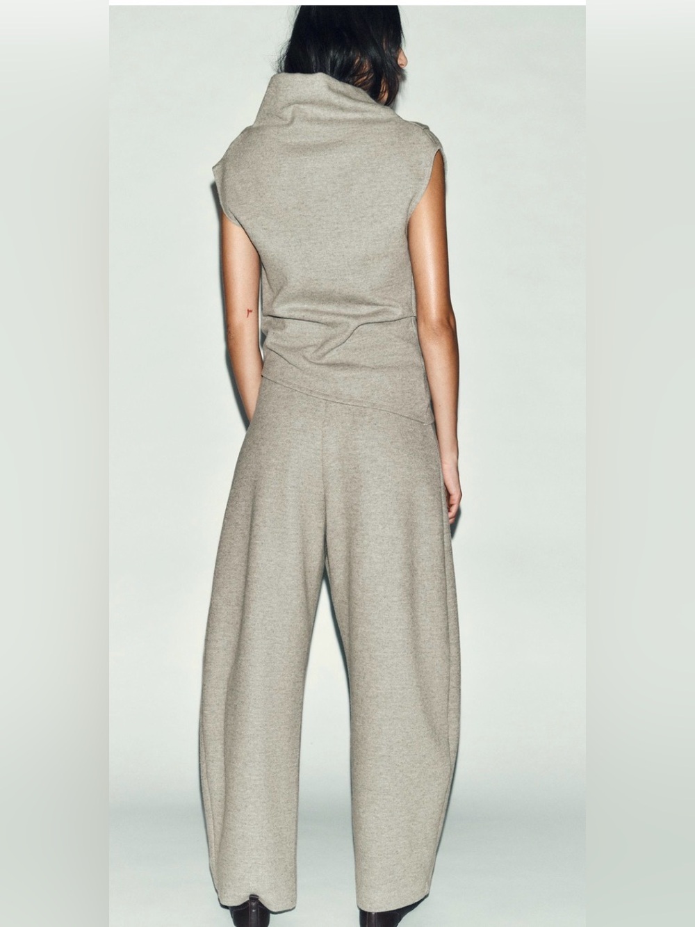 NWOT Zara Grey Set - Picture 2 of 9